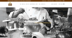 Desktop Screenshot of culinaryalliances.com